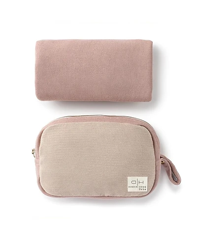 Domani Home Dotty Pouch and Blanket Set