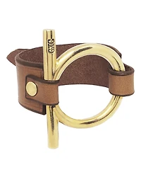 Cxc Omega Leather Bracelet