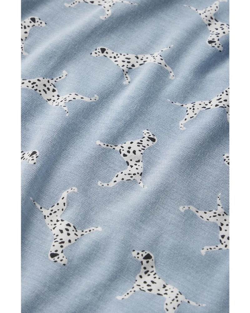 Gisele Printed Long Pajama Set