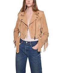 Rebecca Minkoff Gemma Suede Jacket