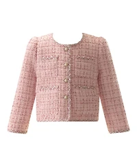 Girls' Tweed Jacket and Skirt Set - Little Kid, Big Kid