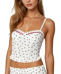 Edikted Mica Floral Cupped Corset