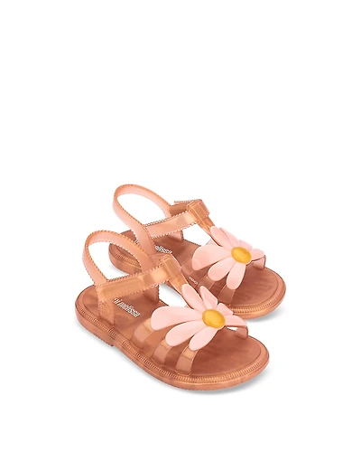 Mini Melissa Girls' Hip Bloomy Sandals - Toddler