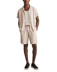 Warwick Short Sleeved Textured Cuban Regular Fit Shirt