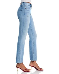 Cindy Raw Hem Jeans Tune Distressed