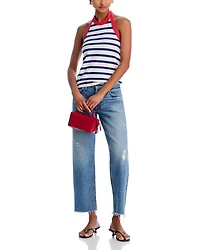 Striped Halter Top