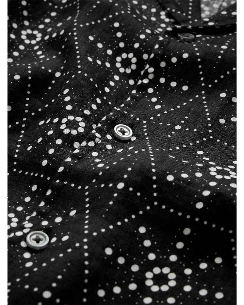 Dan Printed Camp Shirt