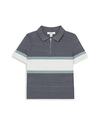 Reiss Boys' Grove Textured Color Block Polo
