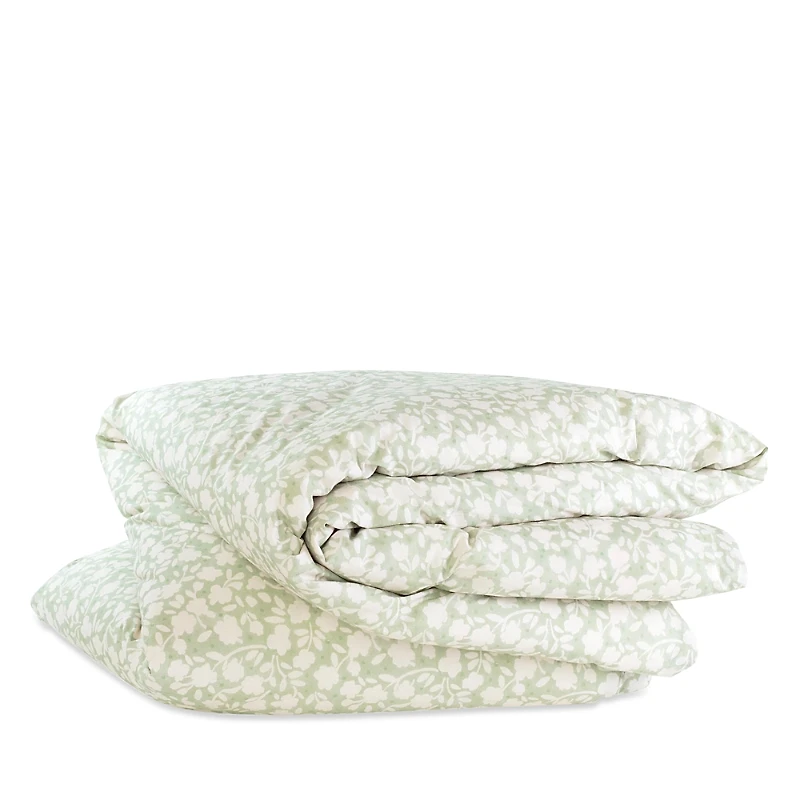 Annie Selke Aria Floral Sage Duvet Cover