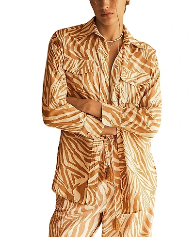 Aur OceA Notae Long Sleeve Safari Shirt