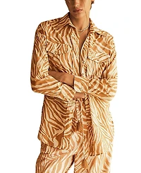 Aur OceA Notae Long Sleeve Safari Shirt