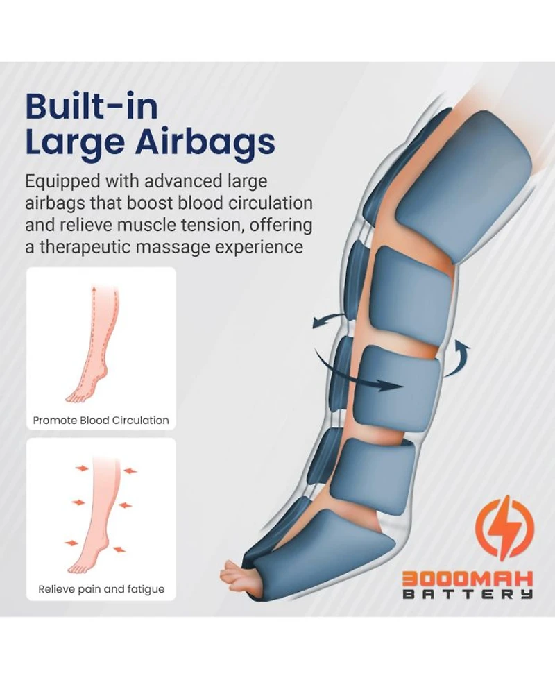 Compression Massager with Advanced Airbag Technology, Aero