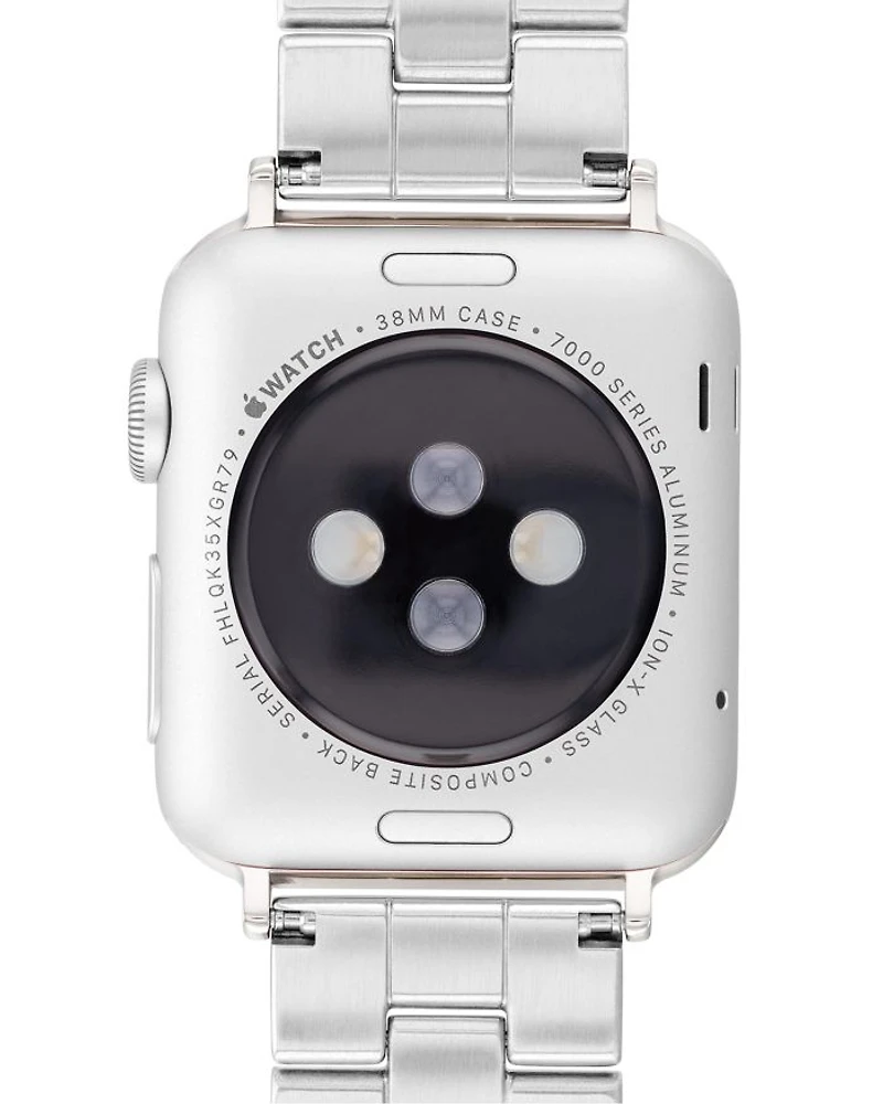 Apple Watch® Stainless Steel & Crystal Bracelet
