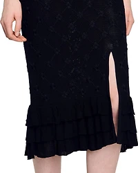 Knit Midi Skirt