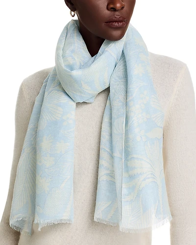 Fraas Floral Palm Scarf