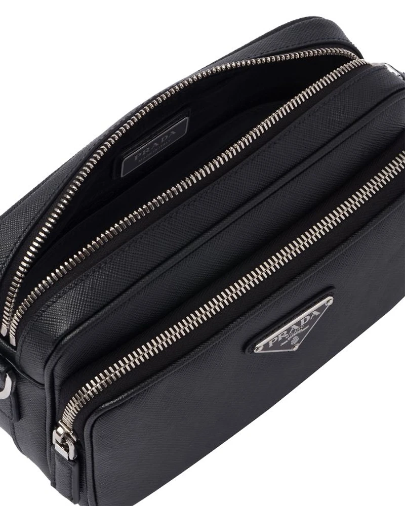 Saffiano Leather Shoulder Bag