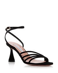 Aquazzura Women's Latour Strappy Suede Sandals