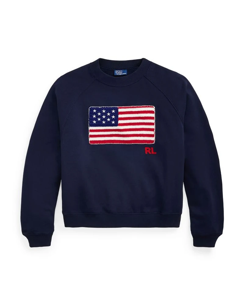 Logo Flag French Terry Crewneck - Exclusive