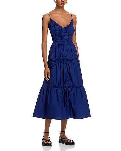 Sea Camden Tiered Midi Dress