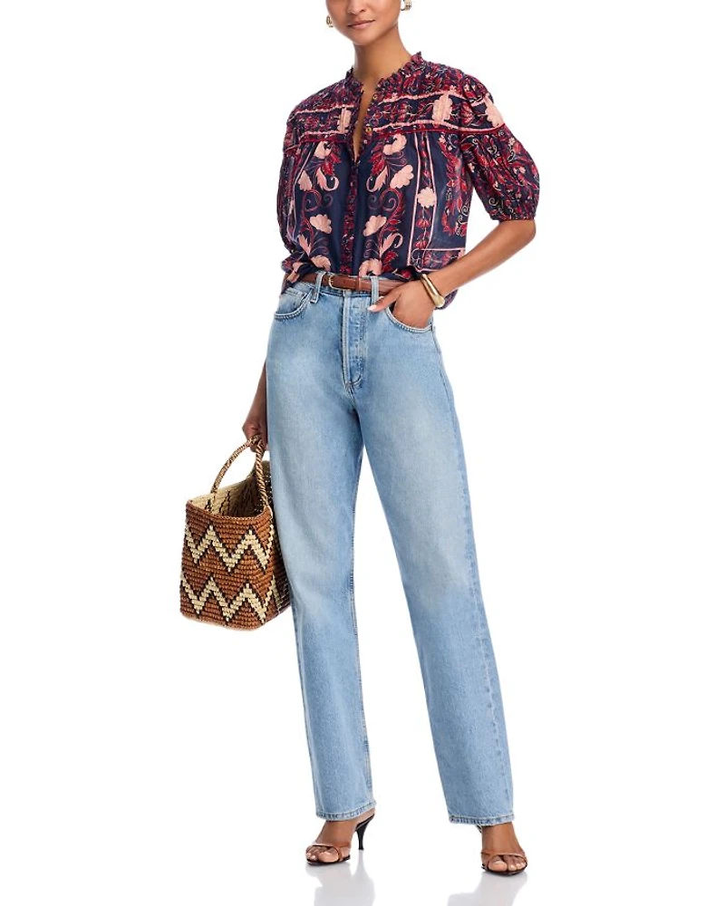 Floral Boho Top
