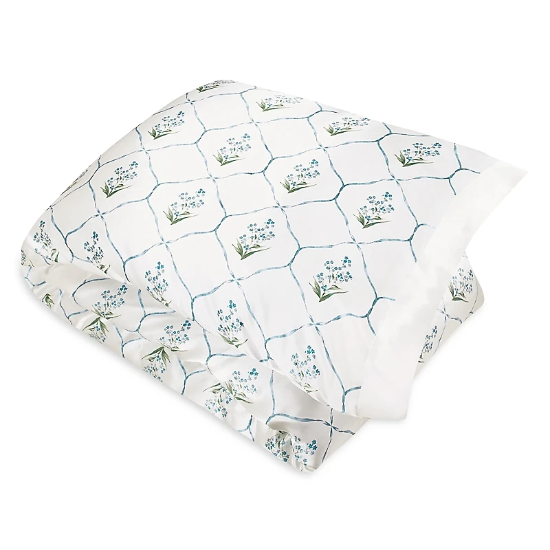 Gingerlily Forget Me Not Silk Duvet Cover