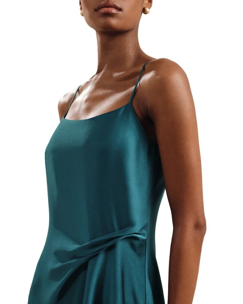 Zoe Draped Slip Dress