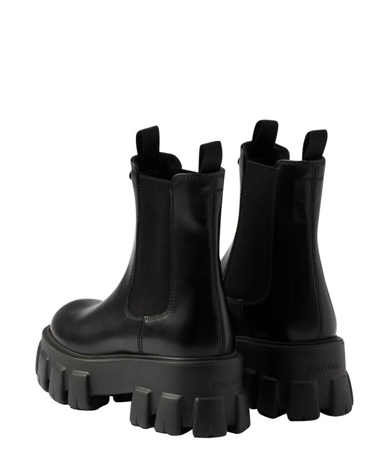 Women's Monolith Brushed Leather Chelsea Boots