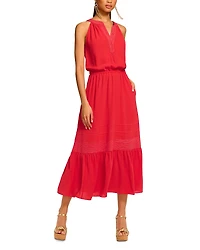Ramy Brook Carmen Tiered Sleeveless Midi Dress