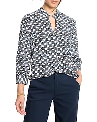 Nic+Zoe Basketweave Blouse