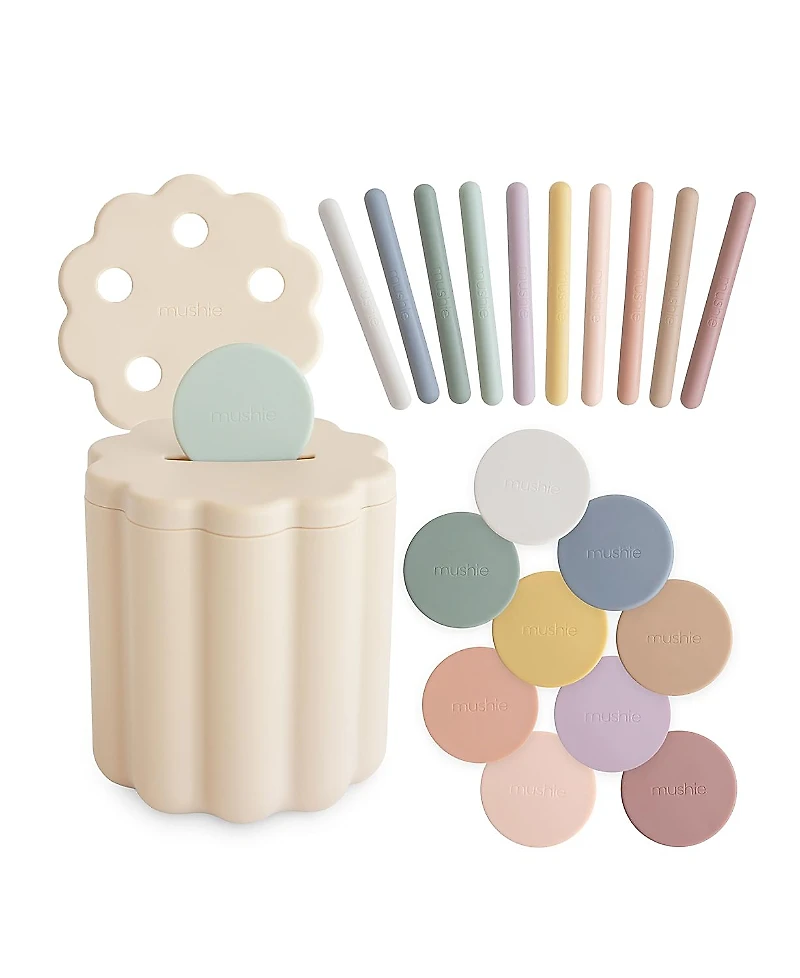 Mushie Coin & Tube Sorting Set- 0-24 Months