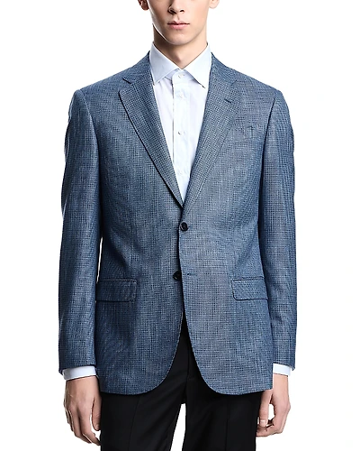 Emporio Armani Regular Fit Notch Lapel Blazer
