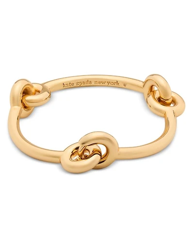 Interlock Bangle Bracelet