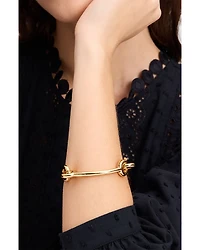 Interlock Bangle Bracelet