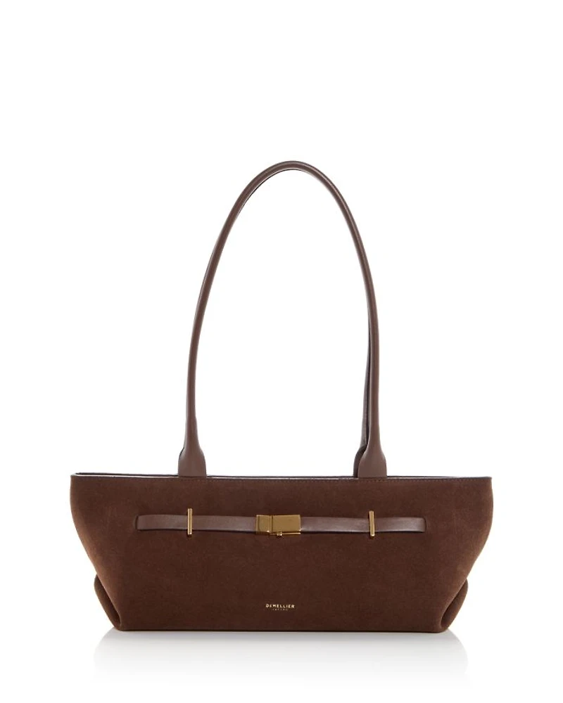 New York Suede Shoulder Bag