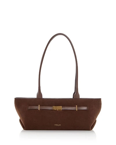 New York Suede Shoulder Bag