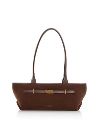 New York Suede Shoulder Bag