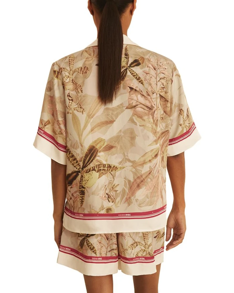 New York Botanical Garden Santana Camp Shirt
