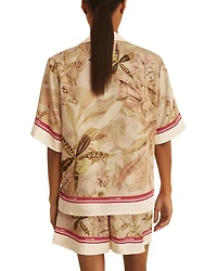 New York Botanical Garden Santana Camp Shirt