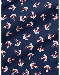 Boys' Anchor Cotton Camp Shirt & Short Set - Baby