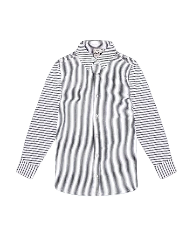 Deux par Boys' Long Sleeve Button Down Shirt - Little Kid