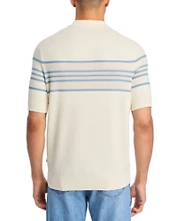 Camel L-Jiuseppe Knit Polo Shirt