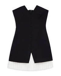 Notch Neck Dress
