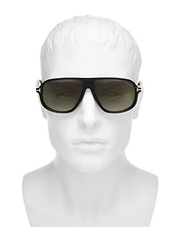 Guillaume Pilot Sunglasses, 61mm