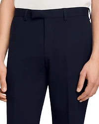 Classic Wool Suit Trousers