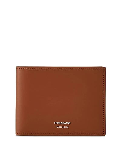 Ferragamo Florence Leather Bifold Wallet