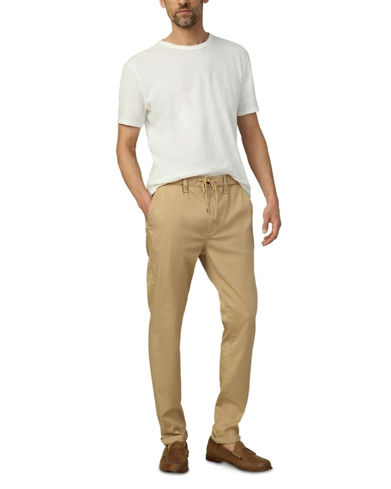 The Laird Slim Straight Drawcord Pants