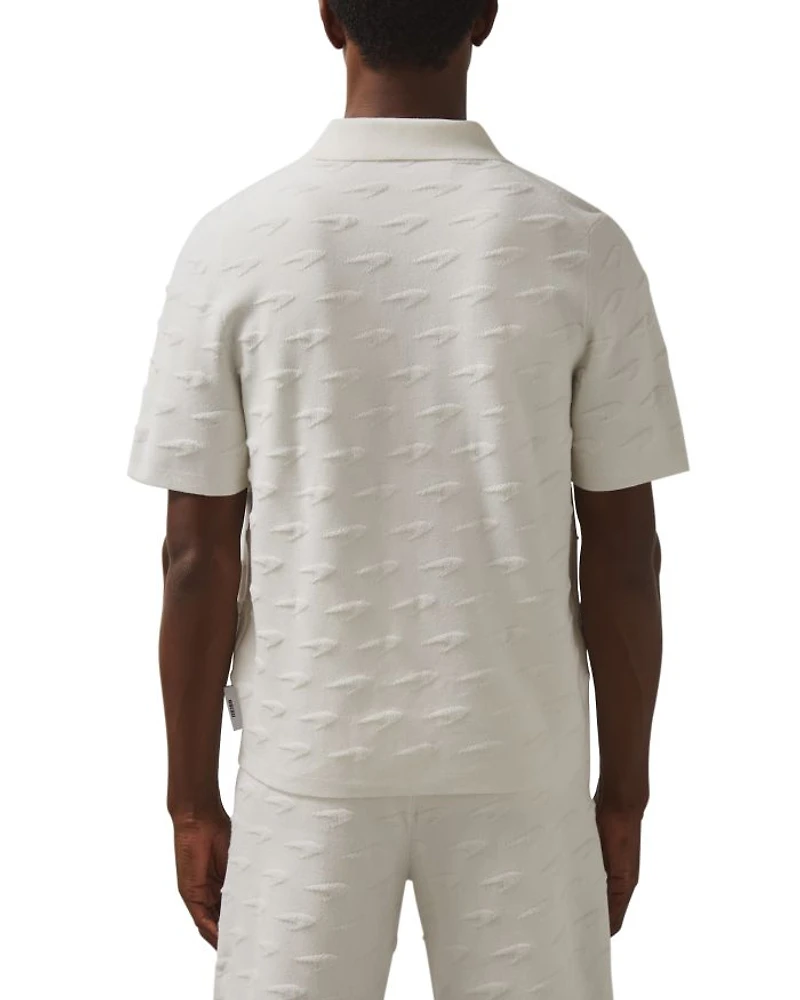 Speedmark Knitted Short Sleeve Camp Shirt