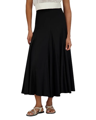 Point Linen Gore Skirt
