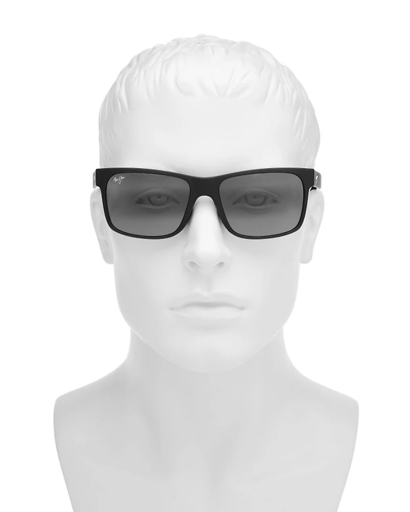 Hoopili Square Sunglasses, 58mm