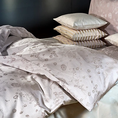 Christian Fischbacher Fiori Pastello Floral Jacquard Duvet Cover, King